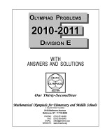 Download [PDF] 2010-2011 MOEMS Division E Problems With Solutions And ...