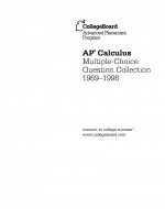1988 ap calculus ab multiple choice answers questions