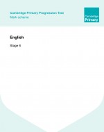 Pdf Caie P P Mark Schemes English Stage Cambridge Primary Progression Test Pdf