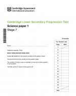 [PDF] 2018 CAIE P1 Questions Science Stage 7 Cambridge Lower Secondary ...